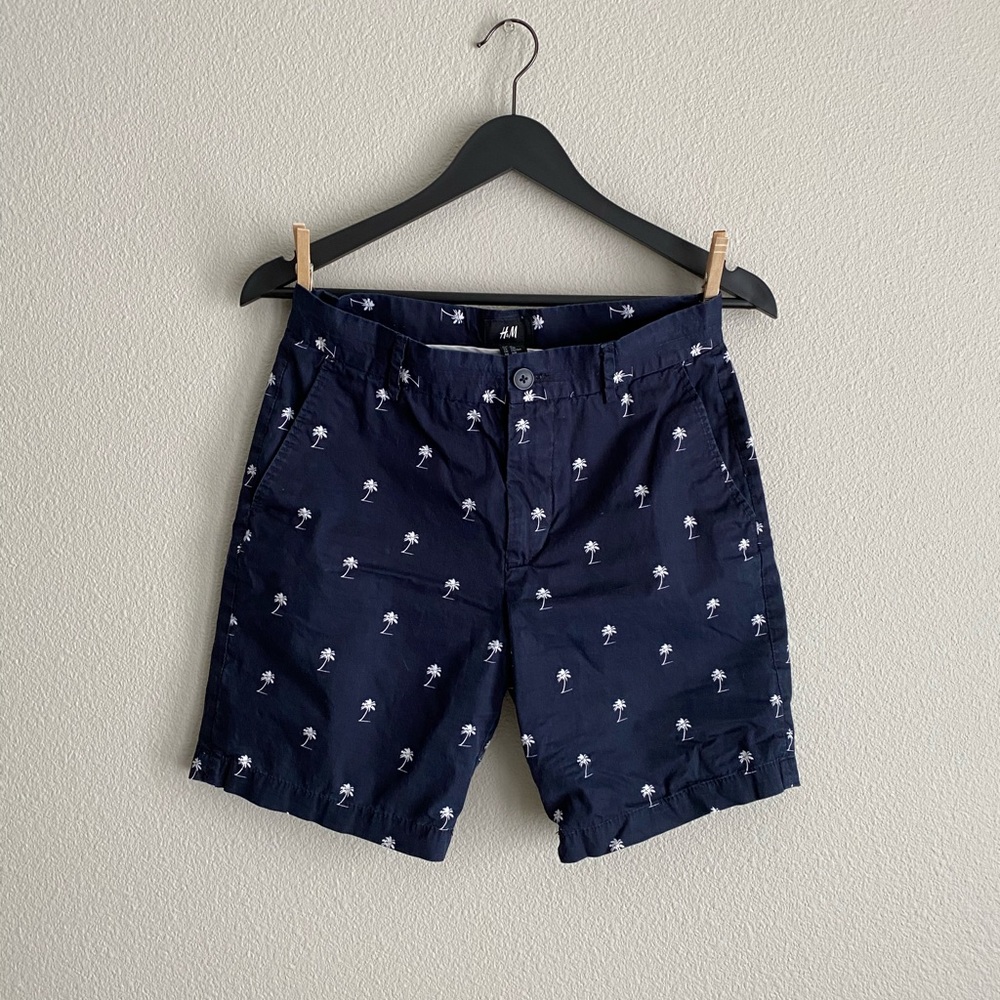 H&M palm tree shorts